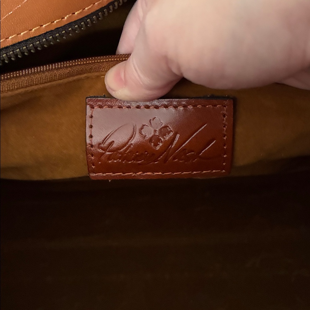 Patricia Nash Zancona Leather Tote - Picture 5 of 9